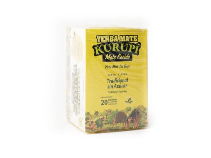 kurupi yerba mate cocido sackove 20 x 3 g
