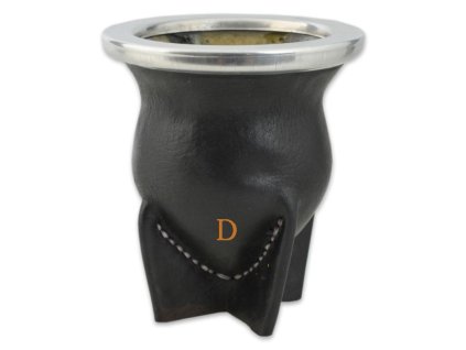 12625 sklenena kalabasa vidrio forrado negro