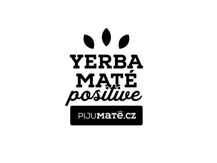 samolepky cerna TISK 01 yerba mate positive